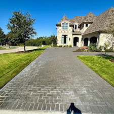 Top-Tier-Surface-Cleaning-of-a-Brick-Driveway-in-Normandy-Estates-Neighborhood 10