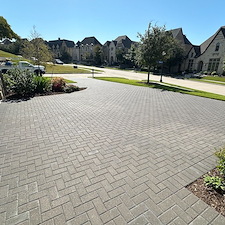 Top-Tier-Surface-Cleaning-of-a-Brick-Driveway-in-Normandy-Estates-Neighborhood 8