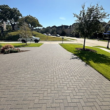 Top-Tier-Surface-Cleaning-of-a-Brick-Driveway-in-Normandy-Estates-Neighborhood 7