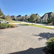 Top-Tier-Surface-Cleaning-of-a-Brick-Driveway-in-Normandy-Estates-Neighborhood 1